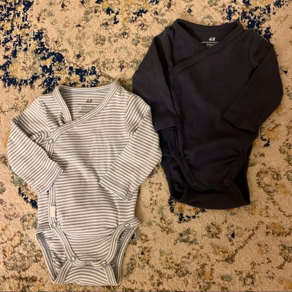 side snap onesies h&m